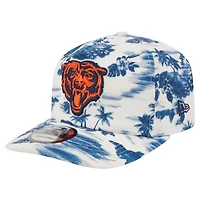 Men's New Era White Chicago Bears Tropics 19TWENTY Adjustable Hat
