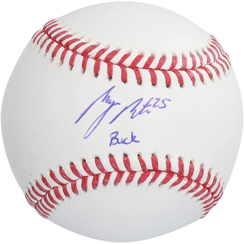 Byron Buxton Minnesota Twins Autographed Baseball with "Buck" Inscription