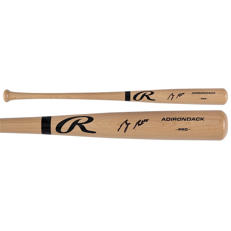 Byron Buxton Minnesota Twins Autographed Blonde Rawlings Pro Bat