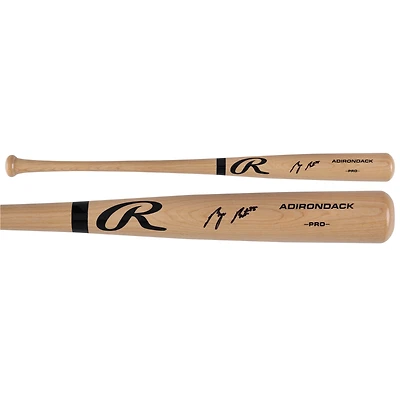 Byron Buxton Minnesota Twins Autographed Blonde Rawlings Pro Bat
