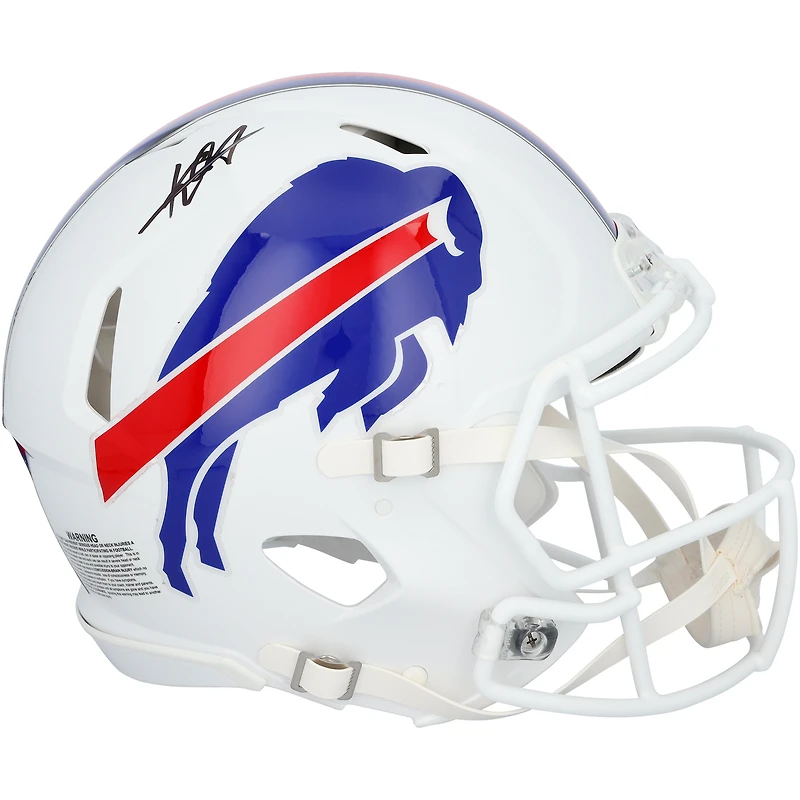 Keon Coleman Buffalo Bills Autographed Riddell Speed Authentic Helmet
