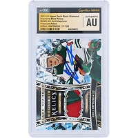 Kirill Kaprizov Minnesota Wild Autographed 2022-23 Upper Deck Black Diamond Diamond Mine Dual-Color Relic #DMR-KK #/25 CGC Authenticated Card