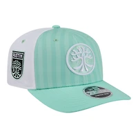 Youth New Era Mint Austin FC Jersey Hook 9SEVENTY Adjustable Hat