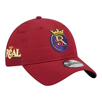 Men's New Era Red Real Salt Lake 2026 Jersey Hook 9TWENTY Adjustable Hat