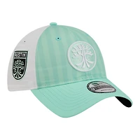 Men's New Era Mint Austin FC 2026 Jersey Hook 9TWENTY Adjustable Hat