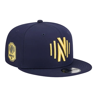 Men's New Era Navy Nashville SC 2026 Jersey Hook 9FIFTY Snapback Hat