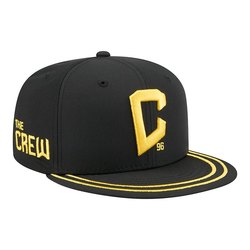 Men's New Era Black Columbus Crew 2026 Jersey Hook 9FIFTY Snapback Hat