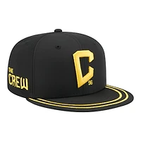 Men's New Era Black Columbus Crew 2026 Jersey Hook 9FIFTY Snapback Hat