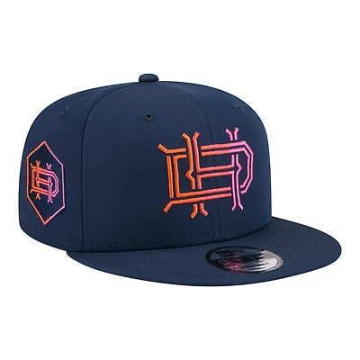 Men's New Era Navy Houston Dynamo FC 2026 Jersey Hook 9FIFTY Snapback Hat