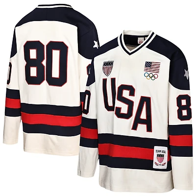 Men's Outerstuff #80 Team USA Fashion Hockey Jersey
