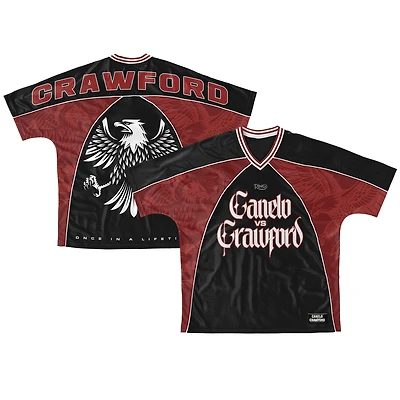 Canelo vs. Crawford Men's Red Soccer Jersey