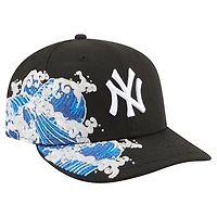 Men's New Era  Black New York Yankees Surf 59FIFTY Fitted Hat