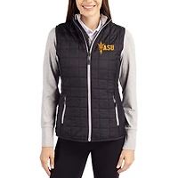 Women's Cutter & Buck Arizona State Sun Devils Rainier PrimaLoft® Eco Insulated Full-Zip Puffer Vest