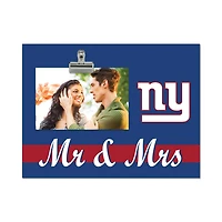 New York Giants 8" x 10.5" Briteline Mr & Mrs Clip Frame