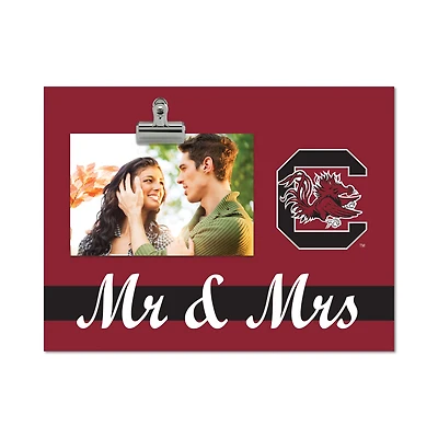 South Carolina Gamecocks 8" x 10.5" Briteline Mr & Mrs Clip Frame