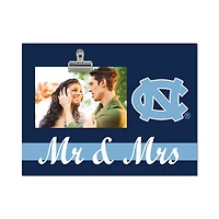 North Carolina Tar Heels 8" x 10.5" Briteline Mr & Mrs Clip Frame