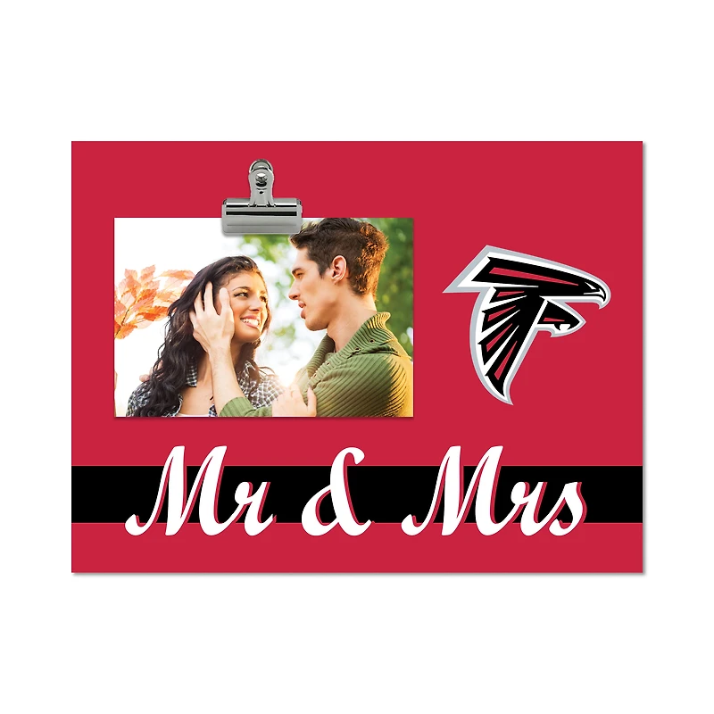 Atlanta Falcons 8" x 10.5" Briteline Mr & Mrs Clip Frame