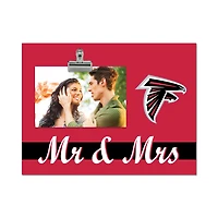 Atlanta Falcons 8" x 10.5" Briteline Mr & Mrs Clip Frame