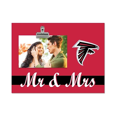 Atlanta Falcons 8" x 10.5" Briteline Mr & Mrs Clip Frame