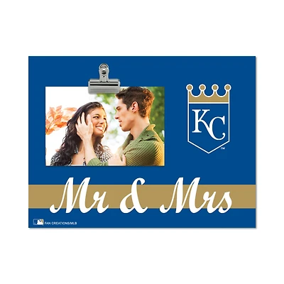 Kansas City Royals 8" x 10.5" Briteline Mr & Mrs Clip Frame