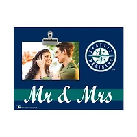Seattle Mariners 8" x 10.5" Briteline Mr & Mrs Clip Frame
