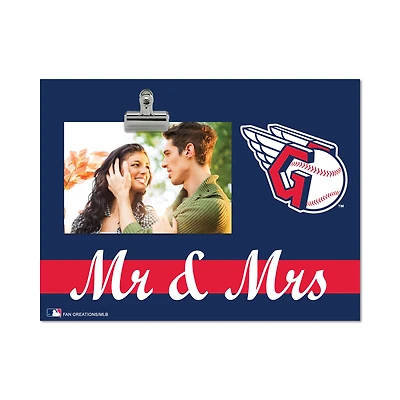 Cleveland Guardians 8" x 10.5" Briteline Mr & Mrs Clip Frame