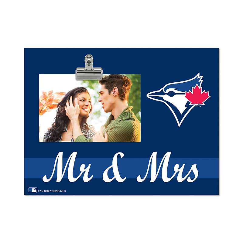 Toronto Blue Jays 8" x 10.5" Briteline Mr & Mrs Clip Frame