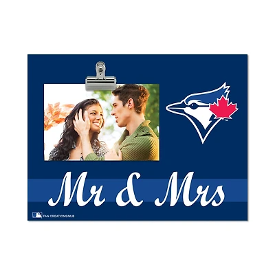 Toronto Blue Jays 8" x 10.5" Briteline Mr & Mrs Clip Frame