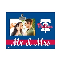 Philadelphia Phillies 8" x 10.5" Briteline Mr & Mrs Clip Frame