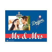 Los Angeles Dodgers 8" x 10.5" Briteline Mr & Mrs Clip Frame