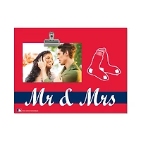 Boston Red Sox 8" x 10.5" Briteline Mr & Mrs Clip Frame