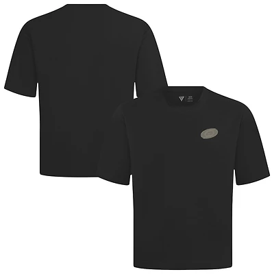 Men's Levelwear  Black Carolina Hurricanes Copper Oversized Luxe Signature Knit T-Shirt