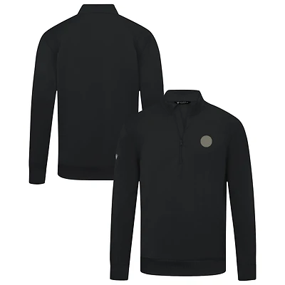 Men's Levelwear Boston Bruins Copper Upright Quarter-Zip Pullover