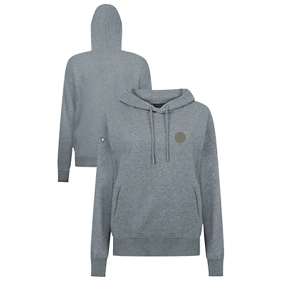 Women's Levelwear  Gray Edmonton Oilers Adorn Copper Hoodie