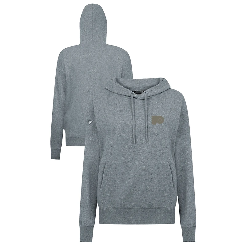 Women's Levelwear  Gray Philadelphia Flyers Adorn Copper Hoodie