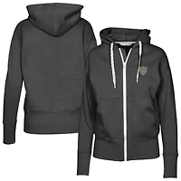 Women's Levelwear  Black Florida Panthers Gardinia Copper Full-Zip Hoodie