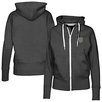 Women's Levelwear  Black Vegas Golden Knights Gardinia Copper Full-Zip Hoodie