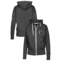 Women's Levelwear  Black Tampa Bay Lightning Gardinia Copper Full-Zip Hoodie