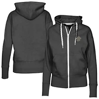 Women's Levelwear  Black Buffalo Sabres Gardinia Copper Full-Zip Hoodie