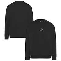 Men's Levelwear  Black Tampa Bay Lightning Luxe Signature Sweatshirt