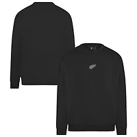 Men's Levelwear  Black Detroit Red Wings Luxe Signature Sweatshirt