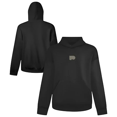 Men's Levelwear  Black Philadelphia Flyers Luxe Signature Copper Hoodie