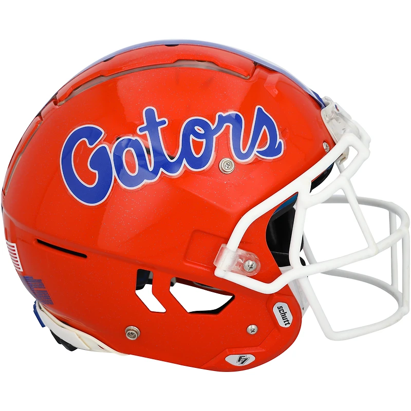 Florida Gators Team-Issued Orange Schutt Helmet from the Football Program - Size