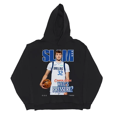 Unisex SLAM Cooper Flagg Black Dallas Mavericks Cover Hoodie