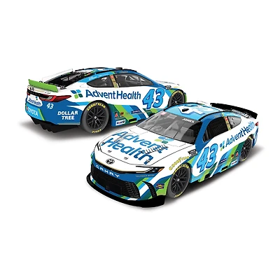 Action Racing Erik Jones 2026 #43 AdventHealth Autographed 1:24 Regular Paint Die-Cast Toyota Camry XSE