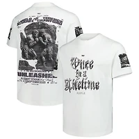 Canelo vs. Crawford Men's Purple Brand White Once A Lifetime Event T-Shirt