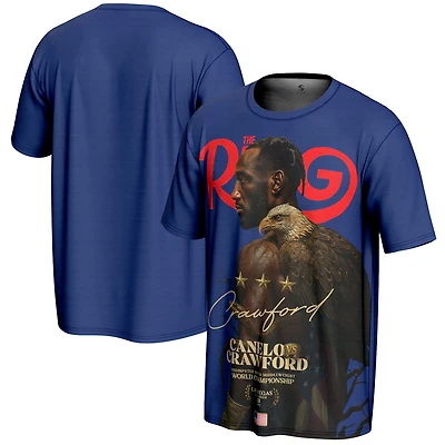 Canelo vs. Crawford Men's ProSphere Blue T-Shirt