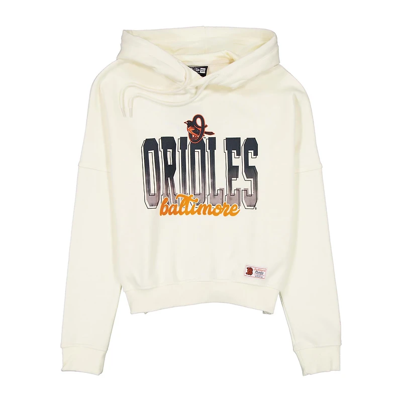 Women's New Era Cream Baltimore Orioles 2026 City Connect Hoodie