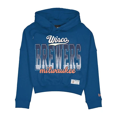 Women's New Era Royal Milwaukee Brewers 2026 City Connect Hoodie