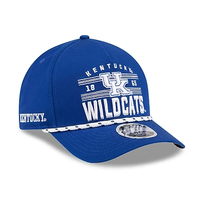 Men's New Era  Royal Kentucky Wildcats Historic March Madness 9FORTY M-Crown Adjustable Hat